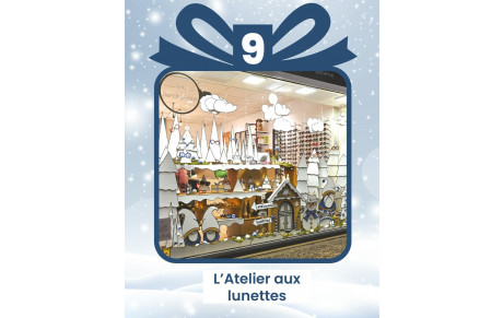 Votez pour notre vitrine de Noël